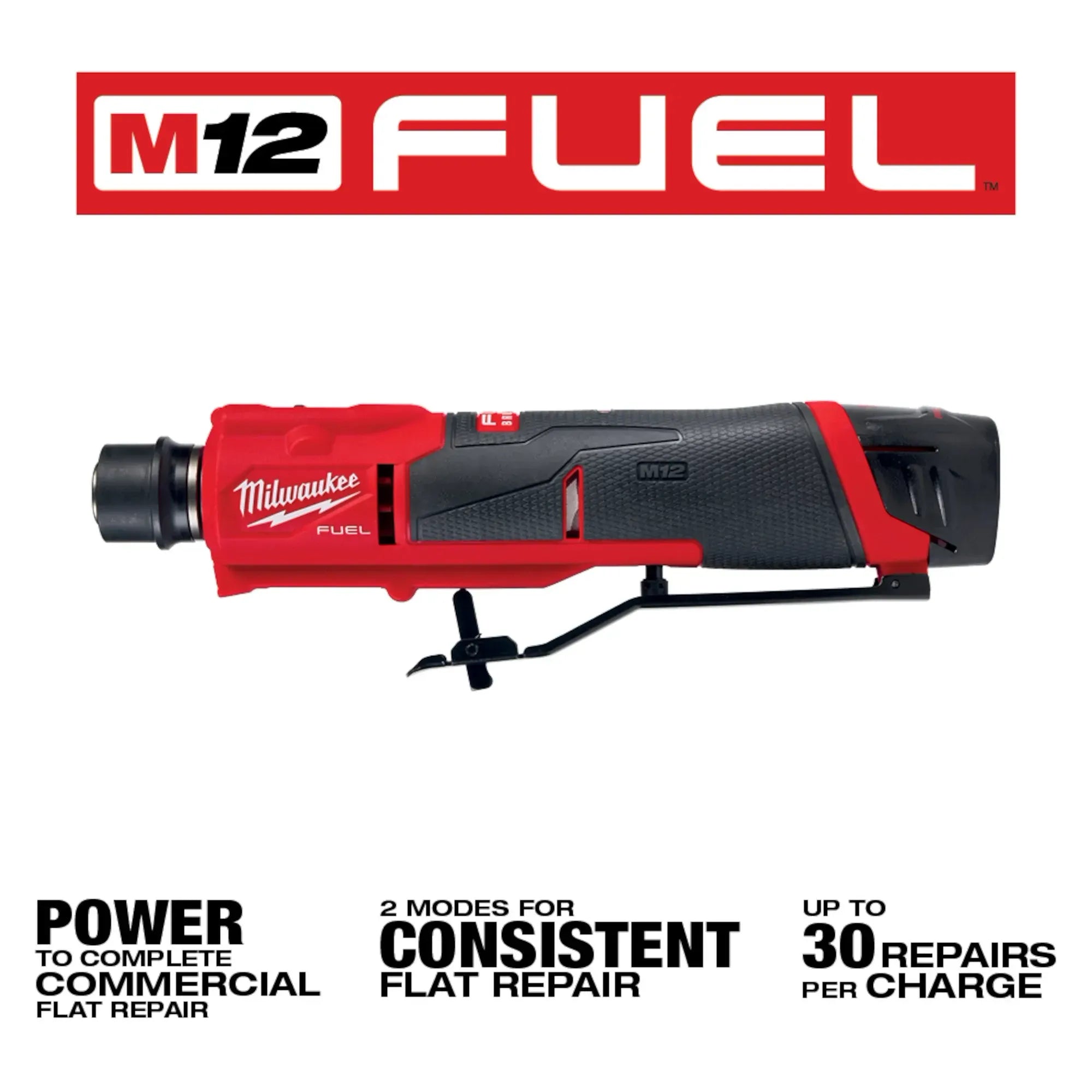 MT-RSR MLW-2409-22 M12 FUEL Low Speed Tire Buffer Kit, Cordless, 12V, Brushless Motor