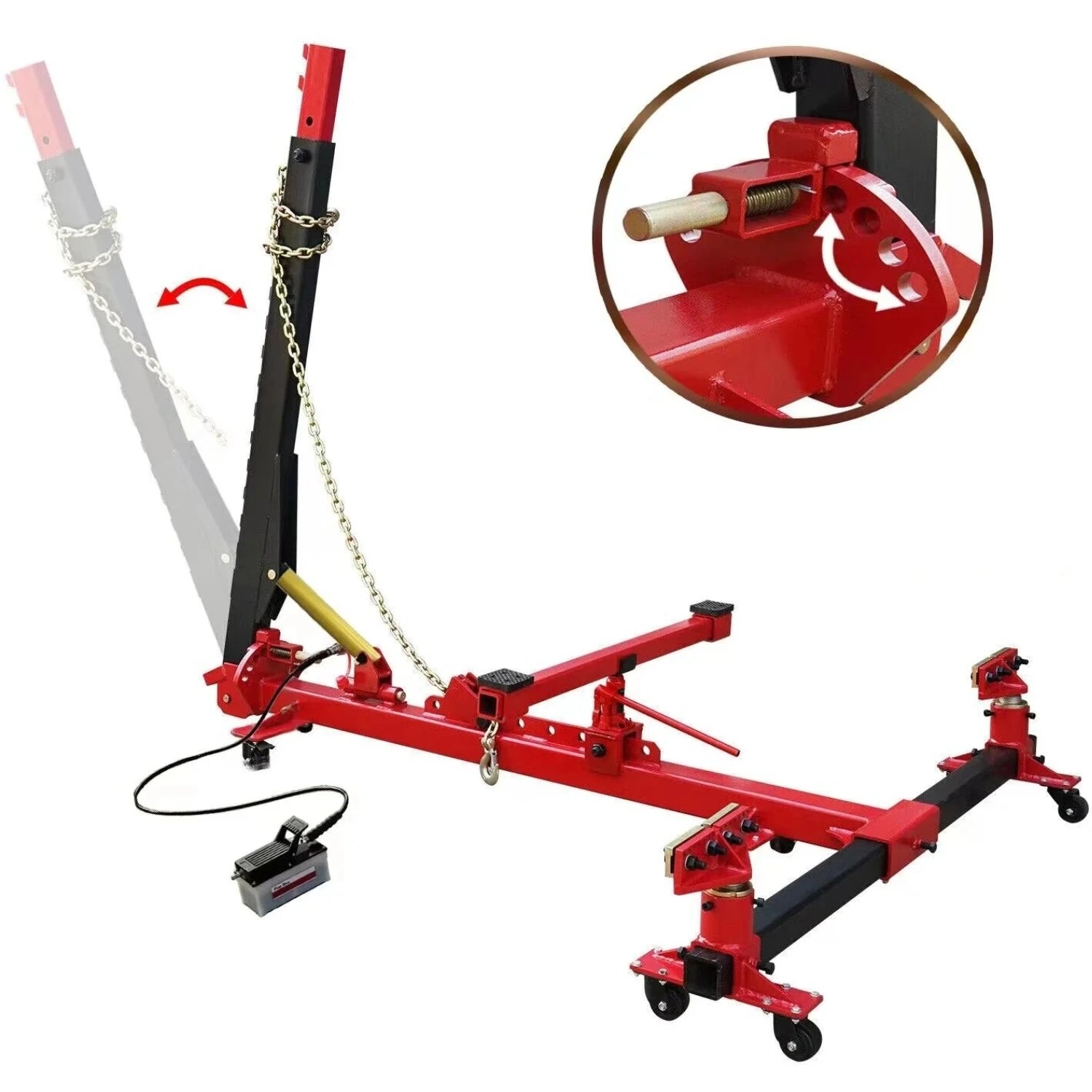 Katool KT-255 Auto Body Frame Machine (Mobile, 3-Ton)