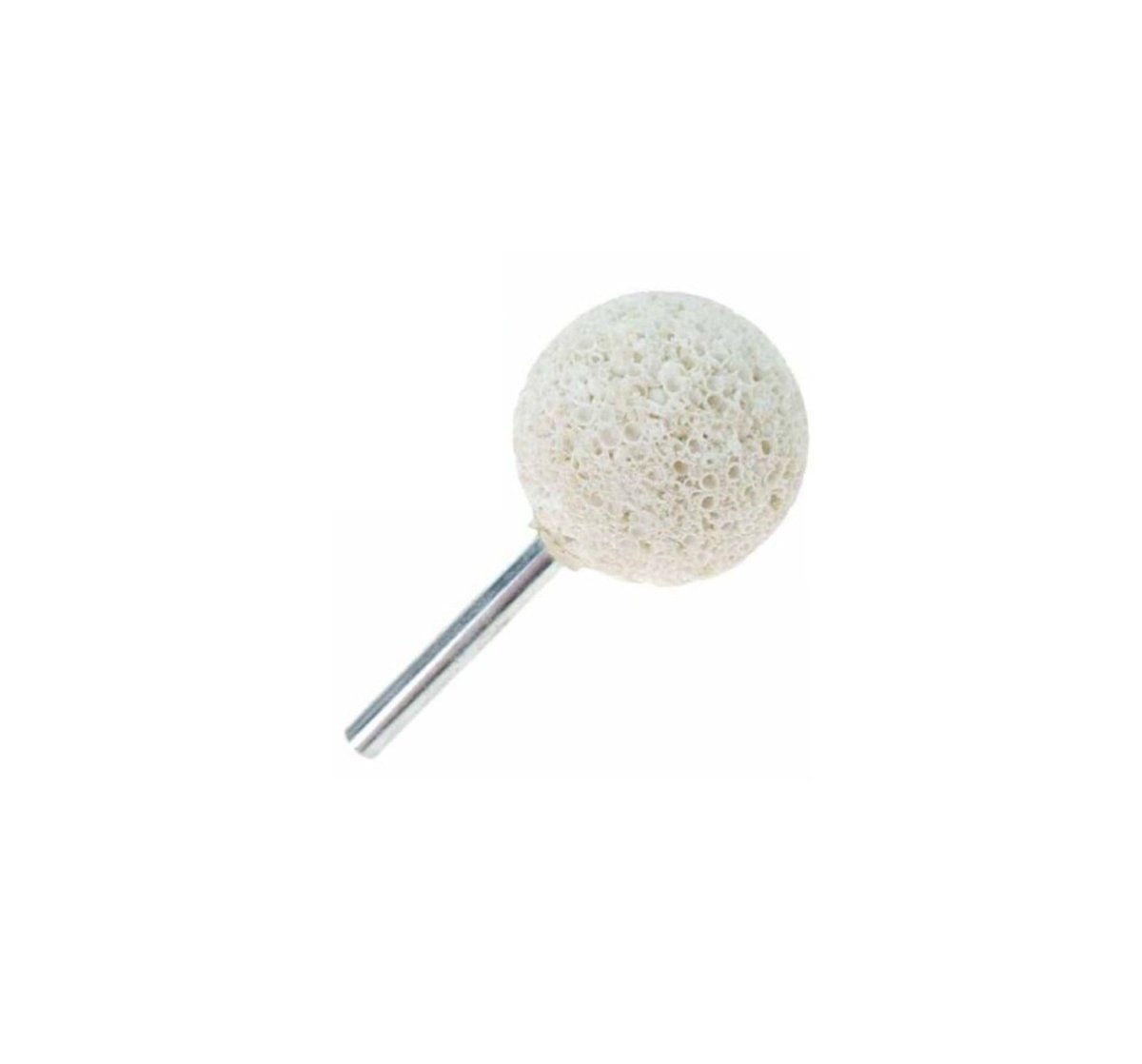 MT-RSR 14-35066 White Tire Buffing Stone, 40MM x 6MM Shaft (1.574" x 0.25")