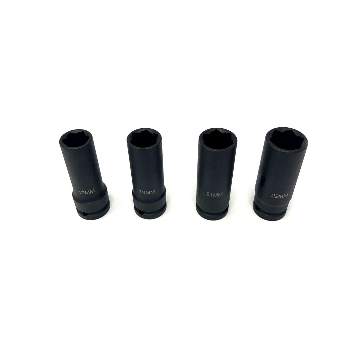 MT-RSR 122019K2 1/2" Drive 4-Piece Flank Bite Damaged Nut Removal Socket Set