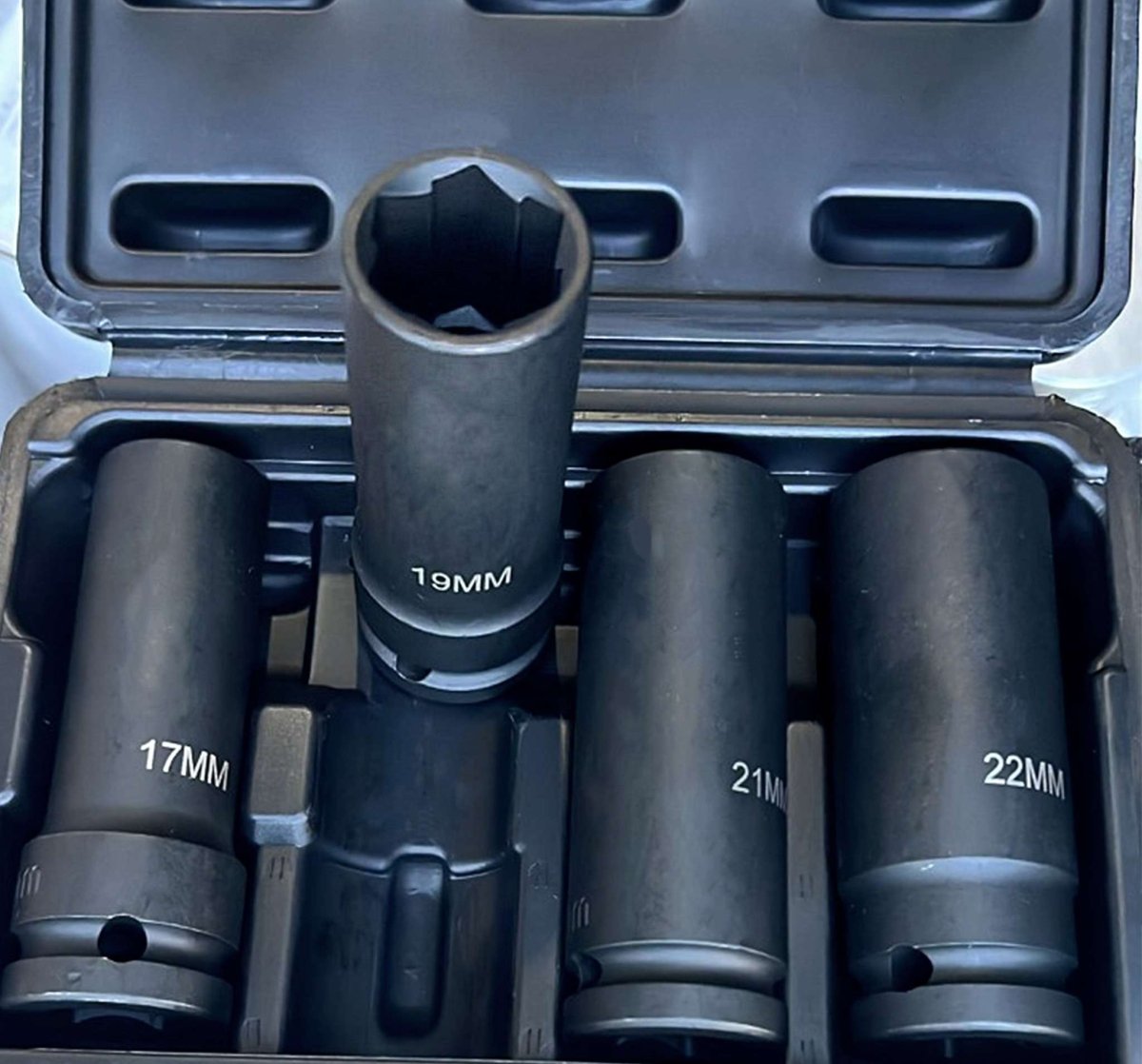 MT-RSR 122019K2 1/2" Drive 4-Piece Flank Bite Damaged Nut Removal Socket Set