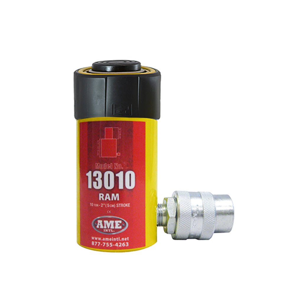 MT-RSR 13010 Hydraulic Ram, 10 Ton Capacity, 2 1/8" Stroke