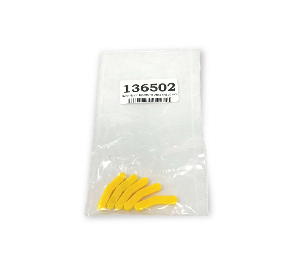 MT-RSR 136502 Rear Plastic Inserts, 5-Pack for Atlas & Compatible Models