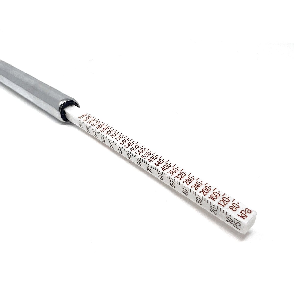 MT-RSR 14-155 Straight-On Dual Foot Air Gauge, 12", 10-150 PSI, Chrome