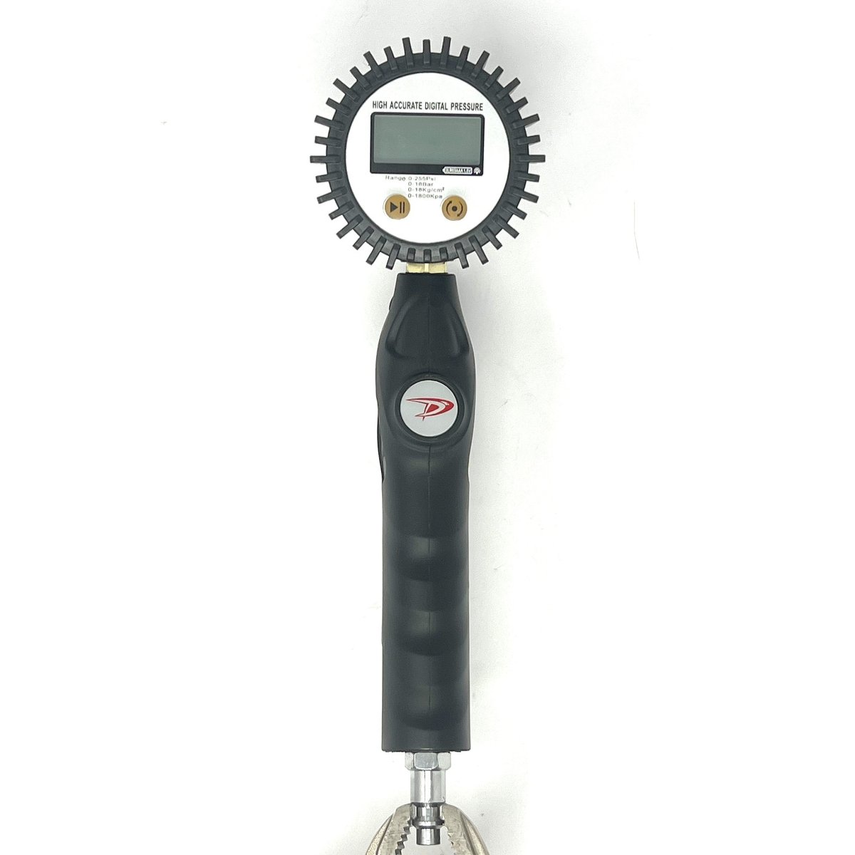 MT-RSR 14-89001 Digital Air Tire Inflator, Dual Chuck, LCD Screen, Ergonomic Grip