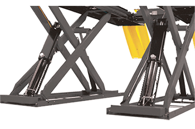 Hofmann 14K Scissor Alignment Lift 14000 lb Open Front Rear
