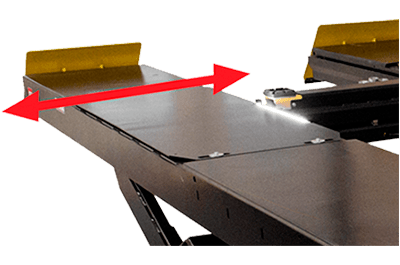 Hofmann 14K Scissor Alignment Lift 14000 lb Open Front Rear