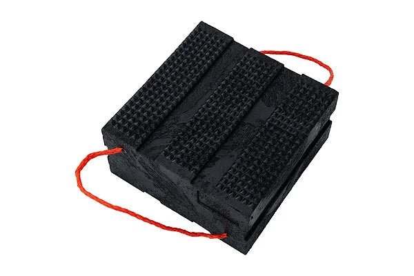 AME 15232 Slab Super Cribbing Block (6"H x 12"W x 12"L, Pyramid - Polymer)