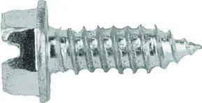 MT-RSR 15-1620-50 License Plate Screw, #14 x 3/4", 3/8" Head, Flathead, 1/2" Washer, 50-Pack