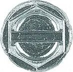 MT-RSR 15-1620-50 License Plate Screw, #14 x 3/4", 3/8" Head, Flathead, 1/2" Washer, 50-Pack