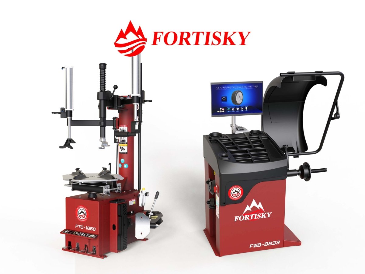 Fortisky 1660-8833 Combo 26" Swing Arm Tire Changer & 3D Radar Balancer