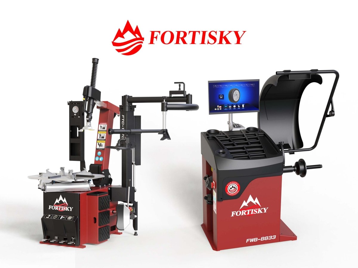 Fortisky 1670-8833 Combo 28" Tilt-Back Tire Changer & 3D Radar Balancer