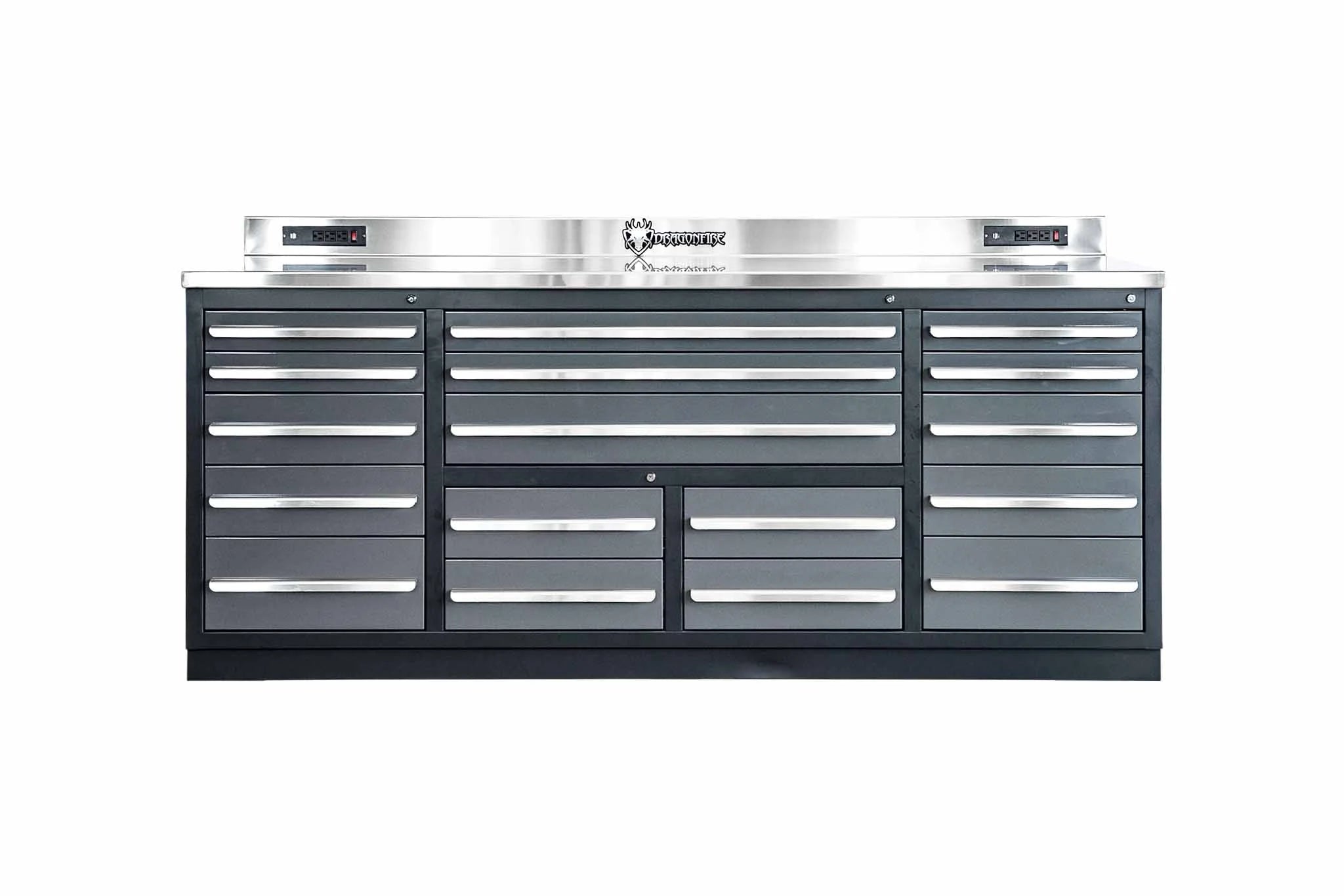Dragonfire Pro Series 17 Drawer 7FT Workbench