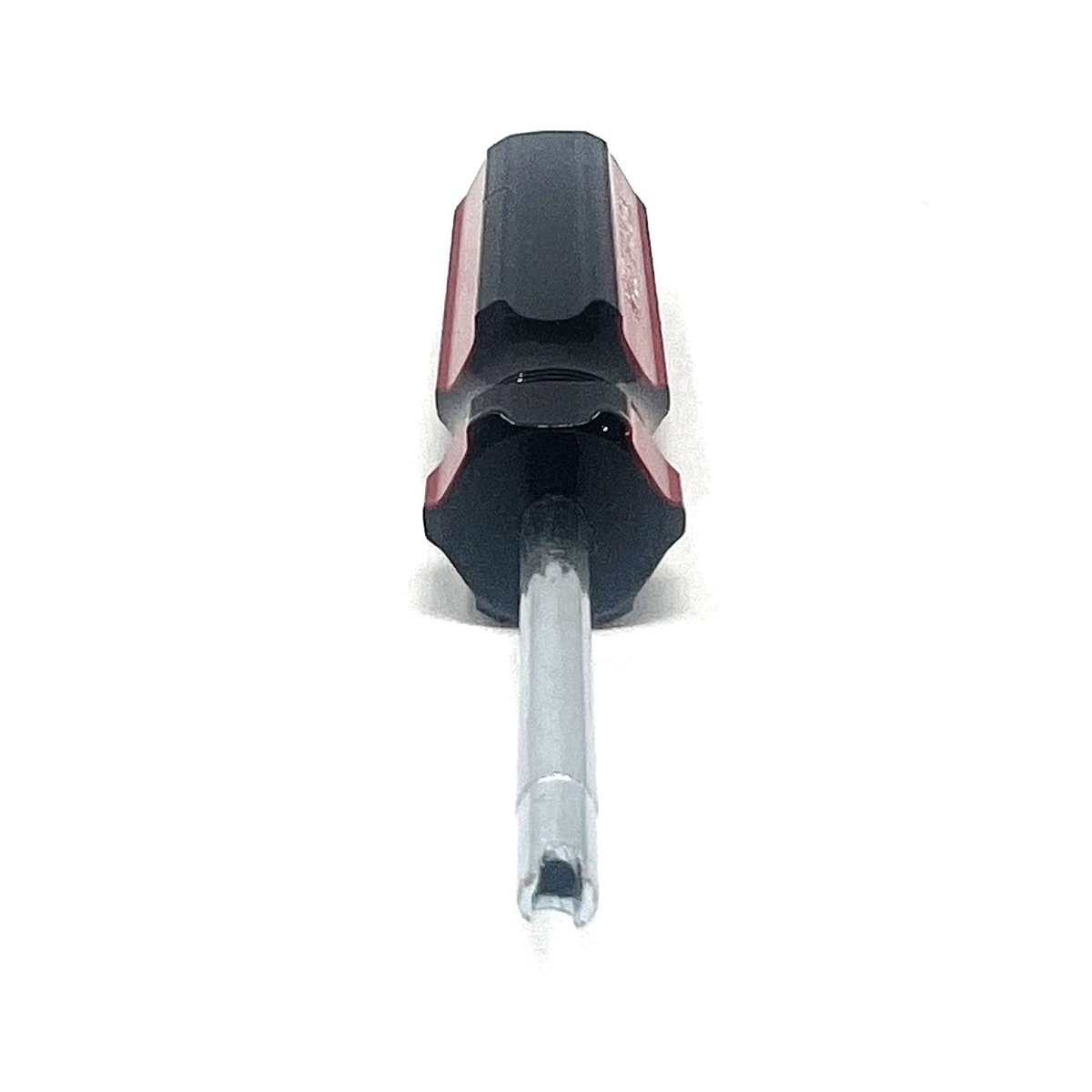 MT-RSR 18165 USA Made Screwdriver Valve Core Tool, Red/Black, Short, 1.5" Shaft