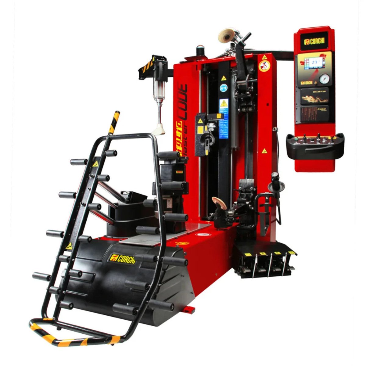 CORGHI C-0-11108575/00 Touchless Tire Changer, MasterCode Visual L with Arm (Elect. Only)
