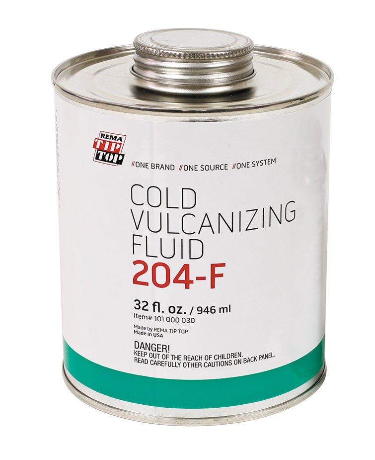 REMA REM-204F Universal Vulcanizing Cement, Clear, 32 oz Can (Flammable)