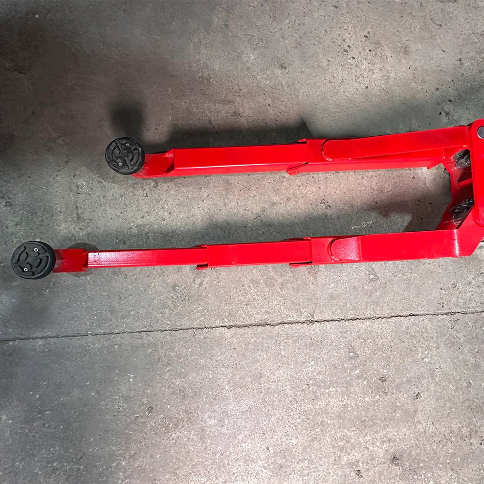 Katool AS110D – Two-Post Lift (11,000 lb, Asymmetric)