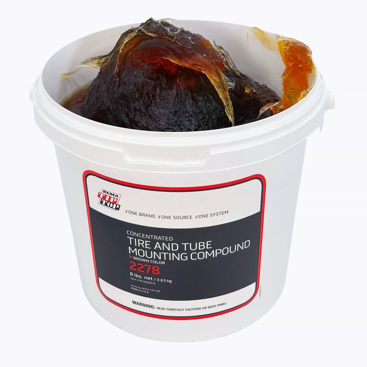 REMA REM-2278 Tire Mounting Compound, Concentrated Brown – 8 lb