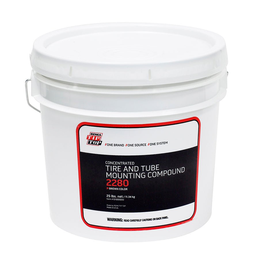 REMA REM-2280 Tire Mounting Compound, Concentrated, Brown, 25 lb
