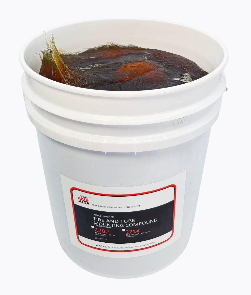 REMA REM-2282 Tire Mounting Compound, Concentrated Brown – 40 lb