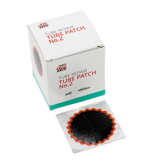 REMA REM-2 Tube Patch, 1-3/4" Round, Red Edge (30 bx)