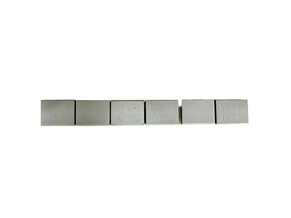 PERFECT EQUIPMENT WW-FE-5028-GRY Adhesive Wheel Weight, 1/2 oz Gray, 224 Pieces