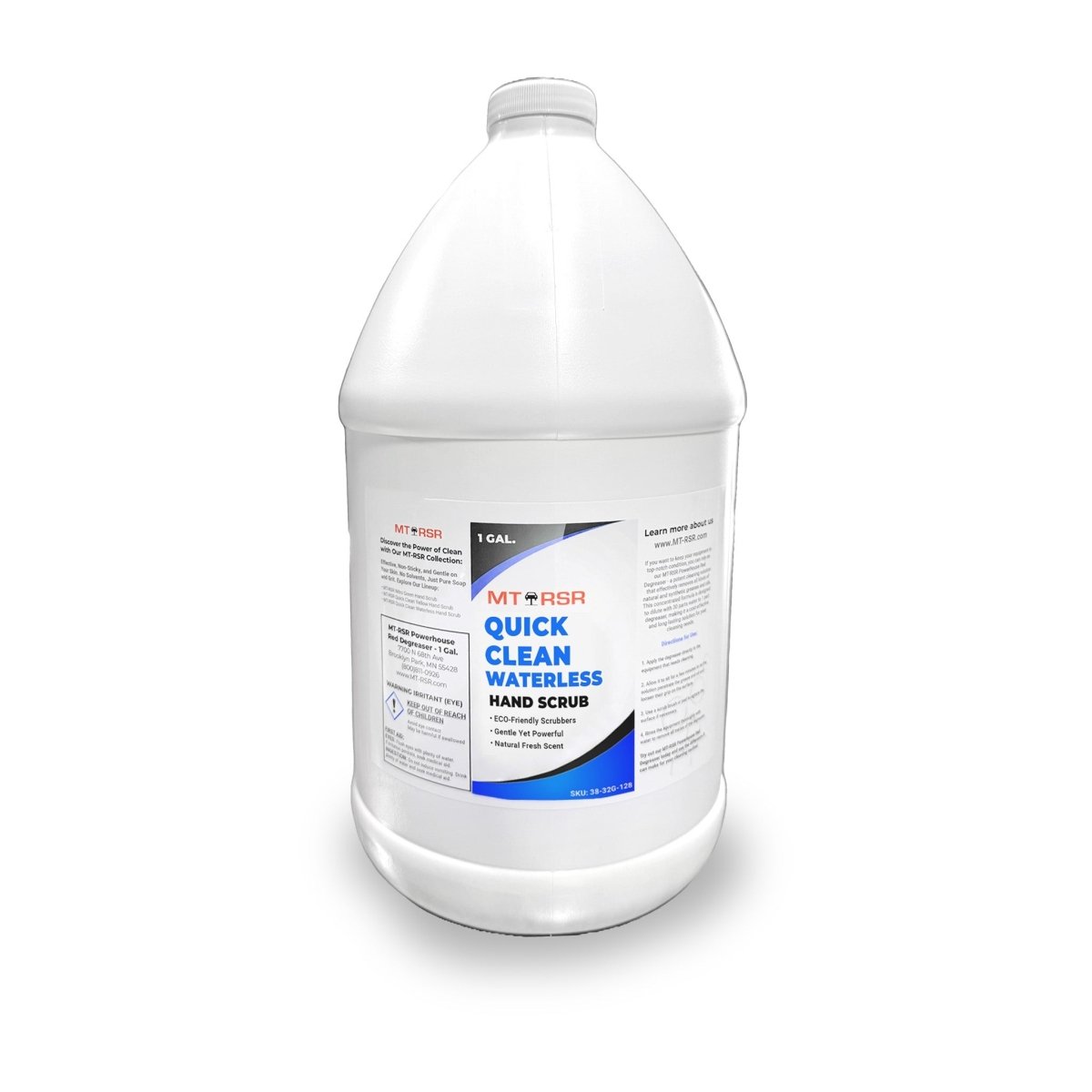 MT-RSR 38-32G-128 Waterless Hand Scrub, Quick Clean Formula – 1 Gallon
