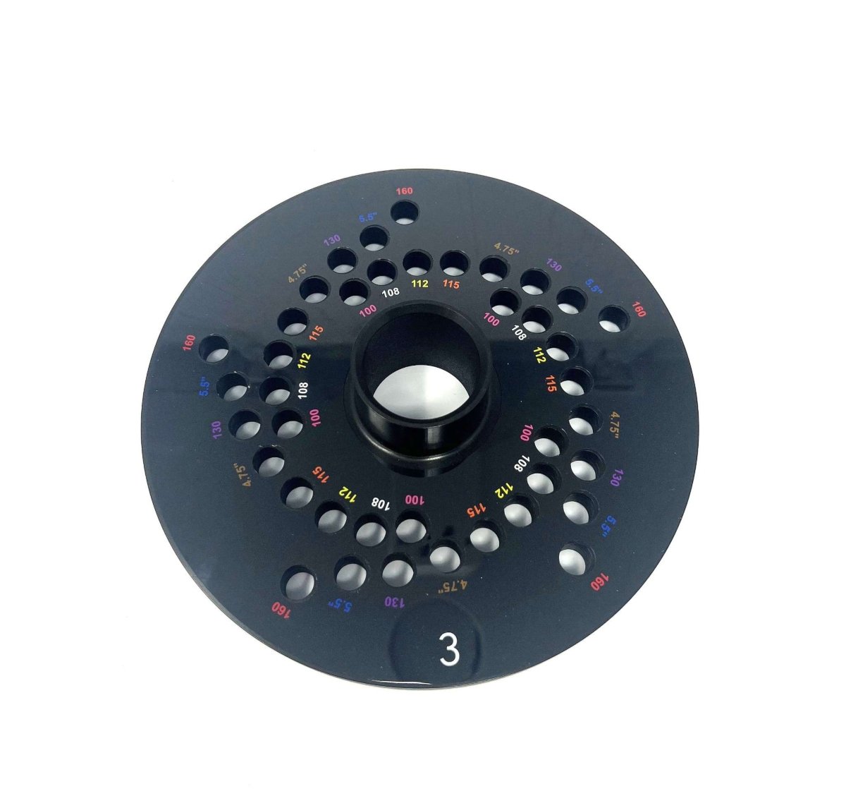 MT-RSR 4023-40 Pin Plate for Wheel Balancer, Fits 5 Lug Applications