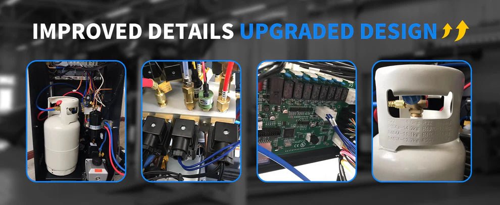 Katool AC1800 – AC Recovery Machine (R-134A/R-1234yf)