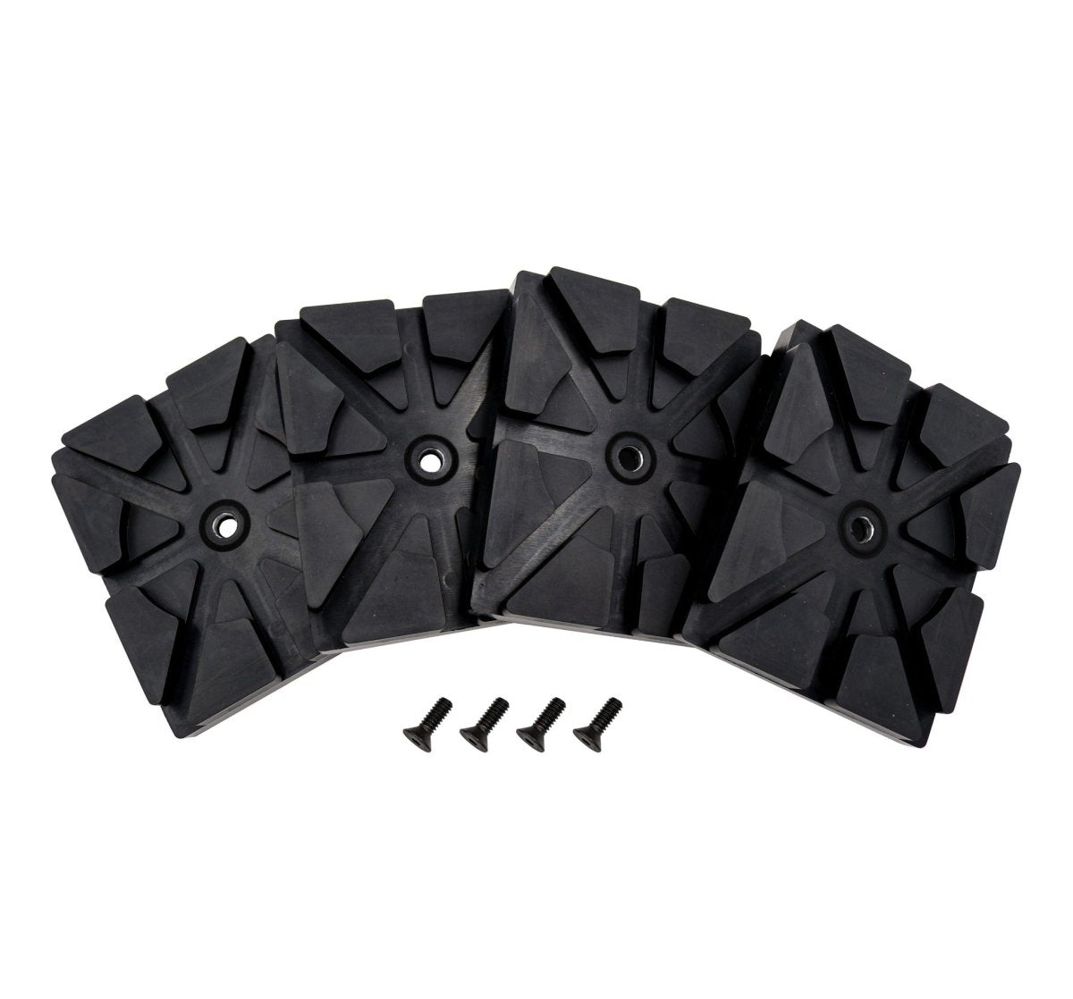 MT-RSR 6528-4 Rectangular Rubber Pad Kit, 5.25" x 4.25" x 1", 4-Pack