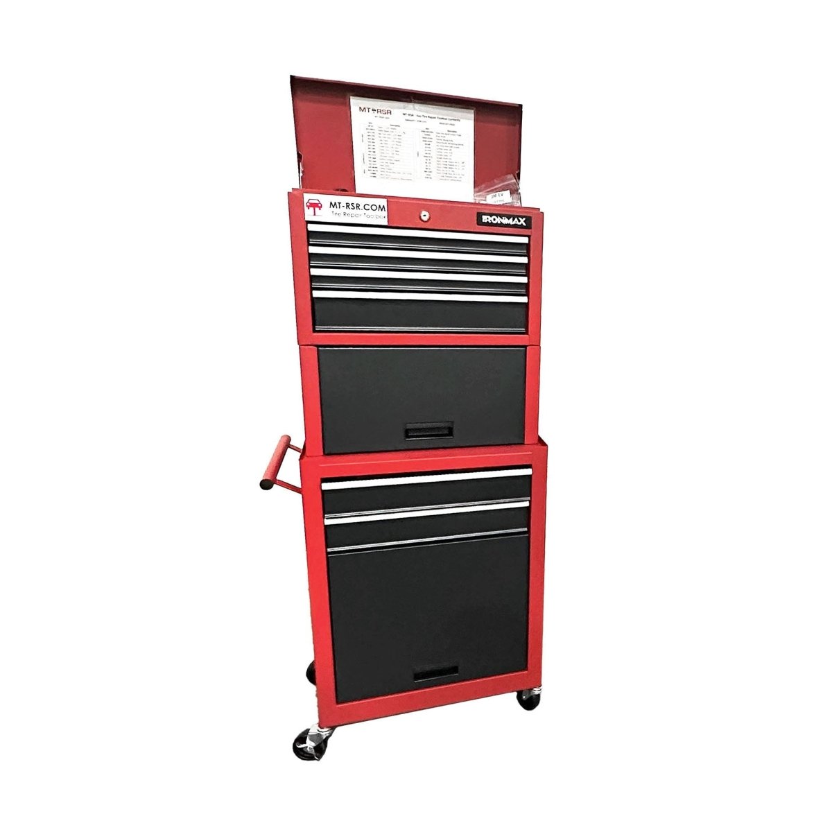 MT-RSR MT-TRK03 Tire Repair Toolbox, All-in-One Kit for On-the-Go Repairs