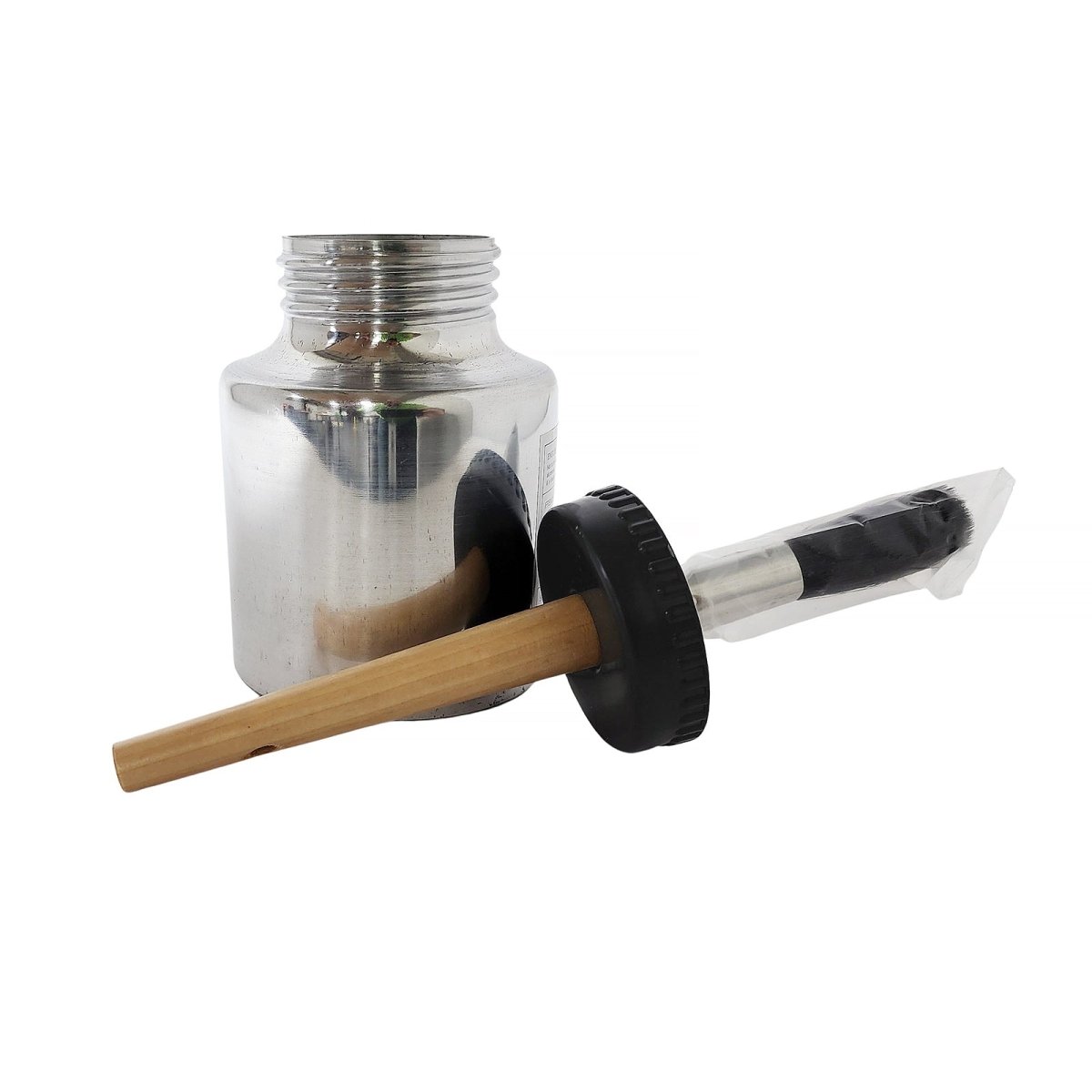 REMA REM-6020 Cement Dispenser, 16 oz Can with Brush Top