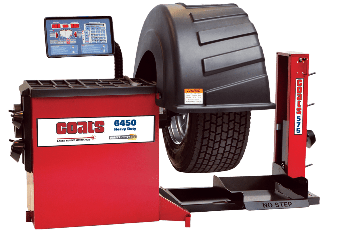 COATS 6450-3DK HD Truck Wheel Balancer, w/ Wheel Lift