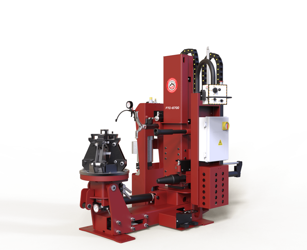 Fortisky FTC-6700 Heavy-Duty Truck Tire Changer 14"-26" Rim Hydraulic