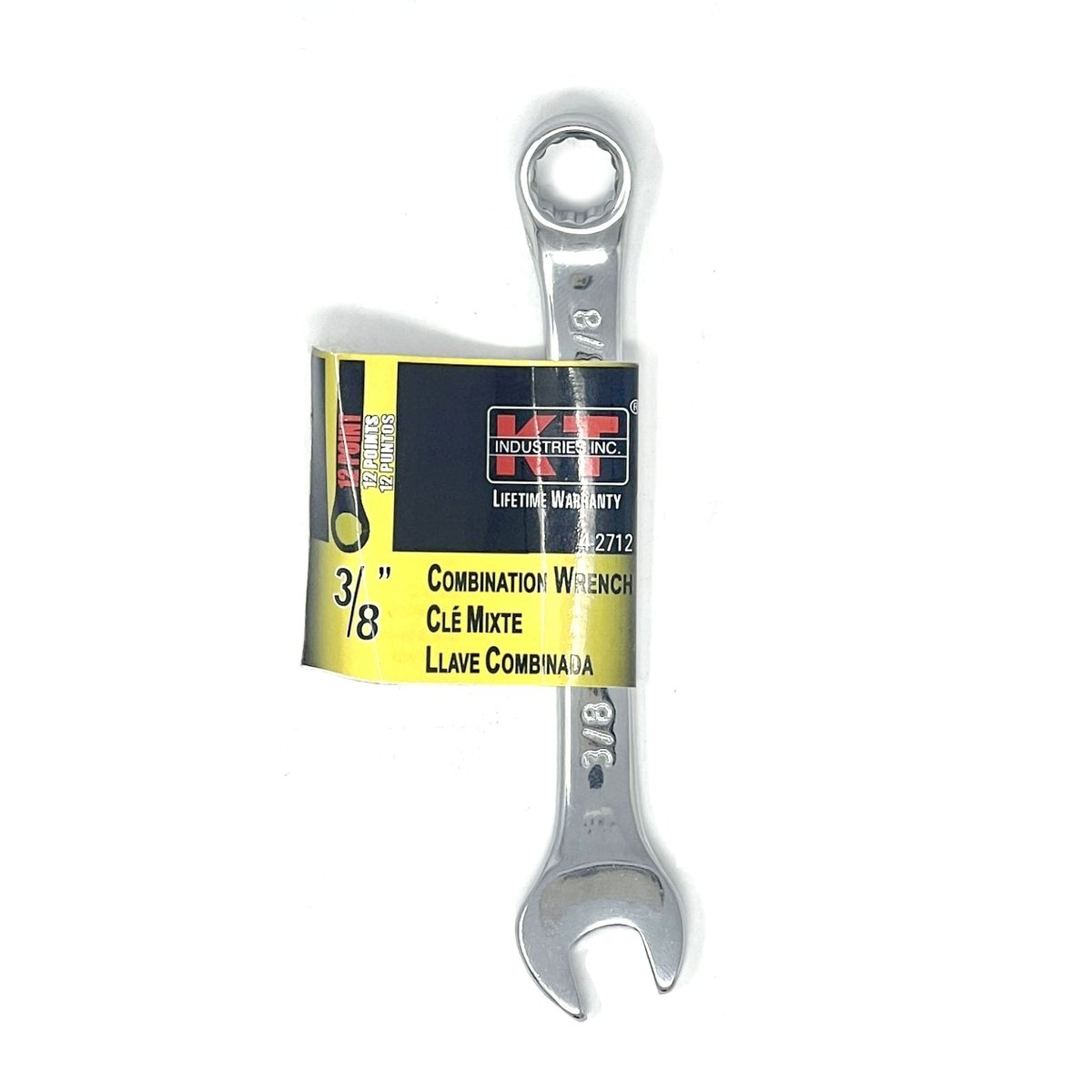 MT-RSR 7075-3 Combination Wrench, 3/8" Chrome Vanadium Steel