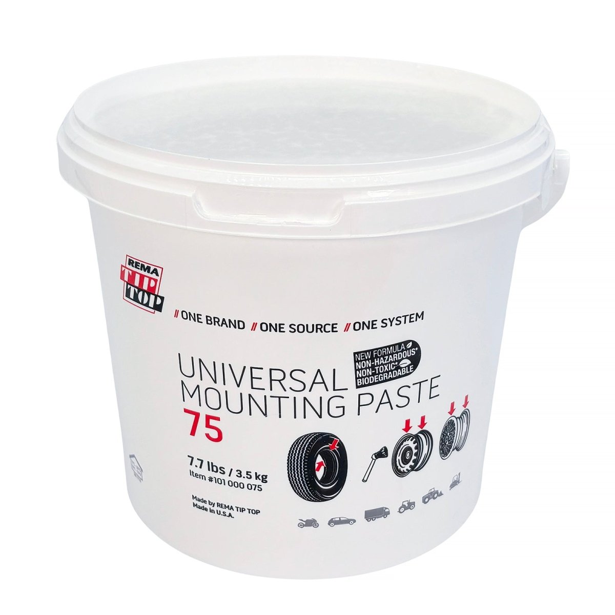 REMA REM-75 Tire Mounting Paste, 7.75 lb