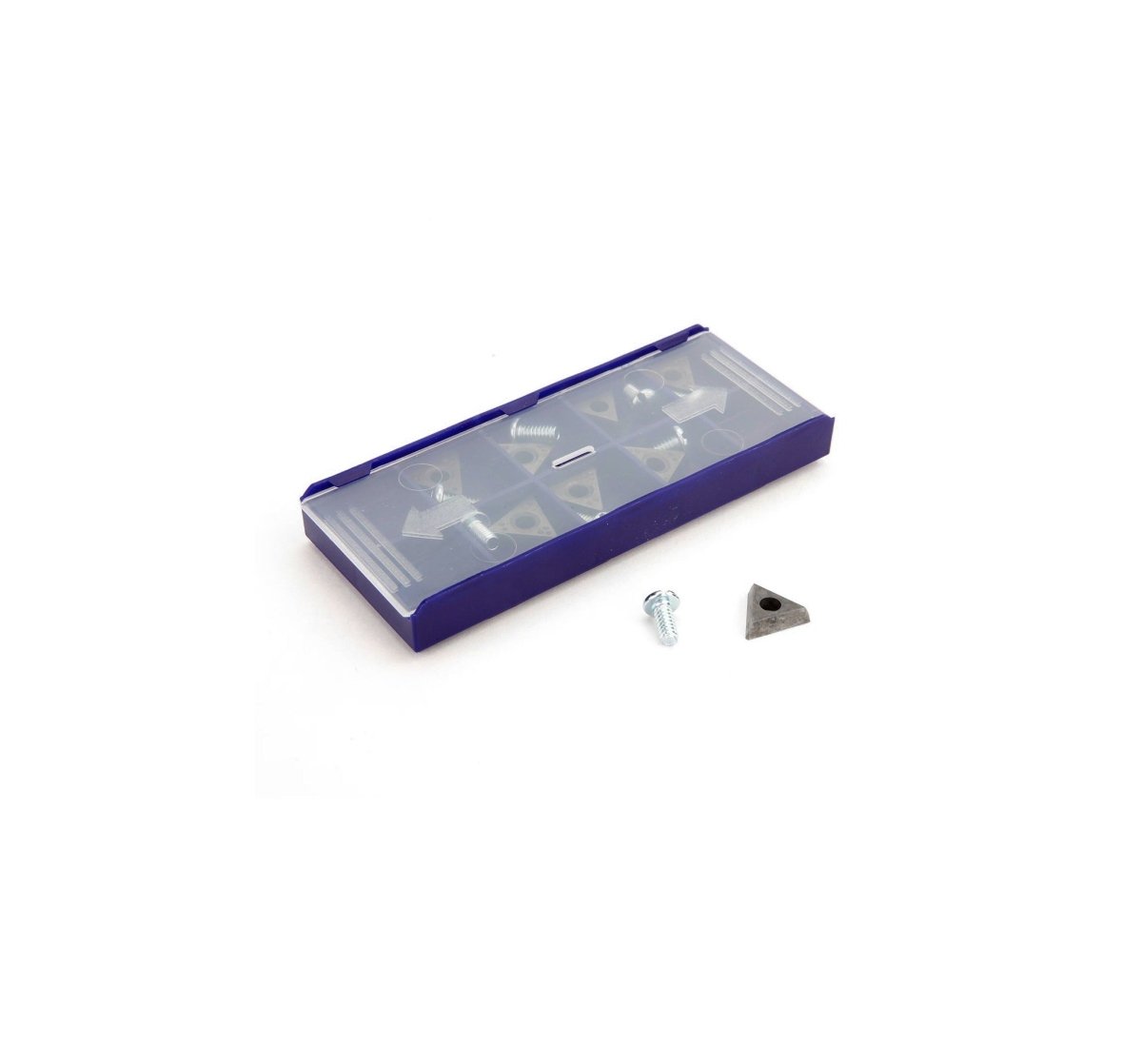 MT-RSR 7796 Positive Rack Inserts, for Accu-Turn Brake Lathes, 10-Pack, Carbide