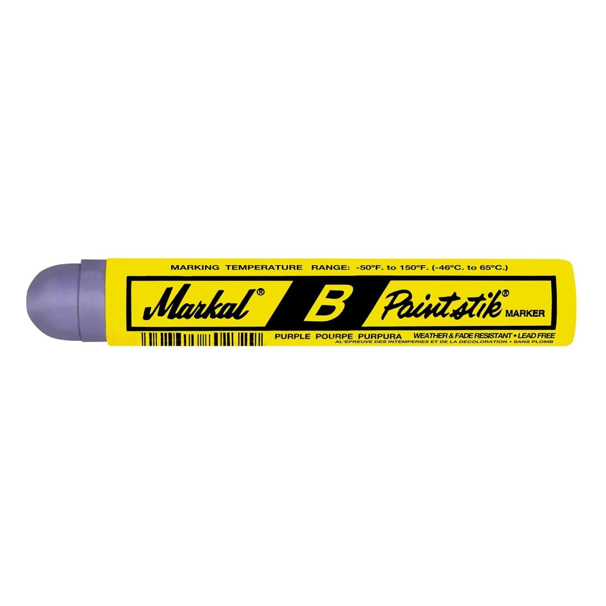 REMA REM-80228-BOX Paint Marker Stick, Purple, 3/4" Round, Box of 12