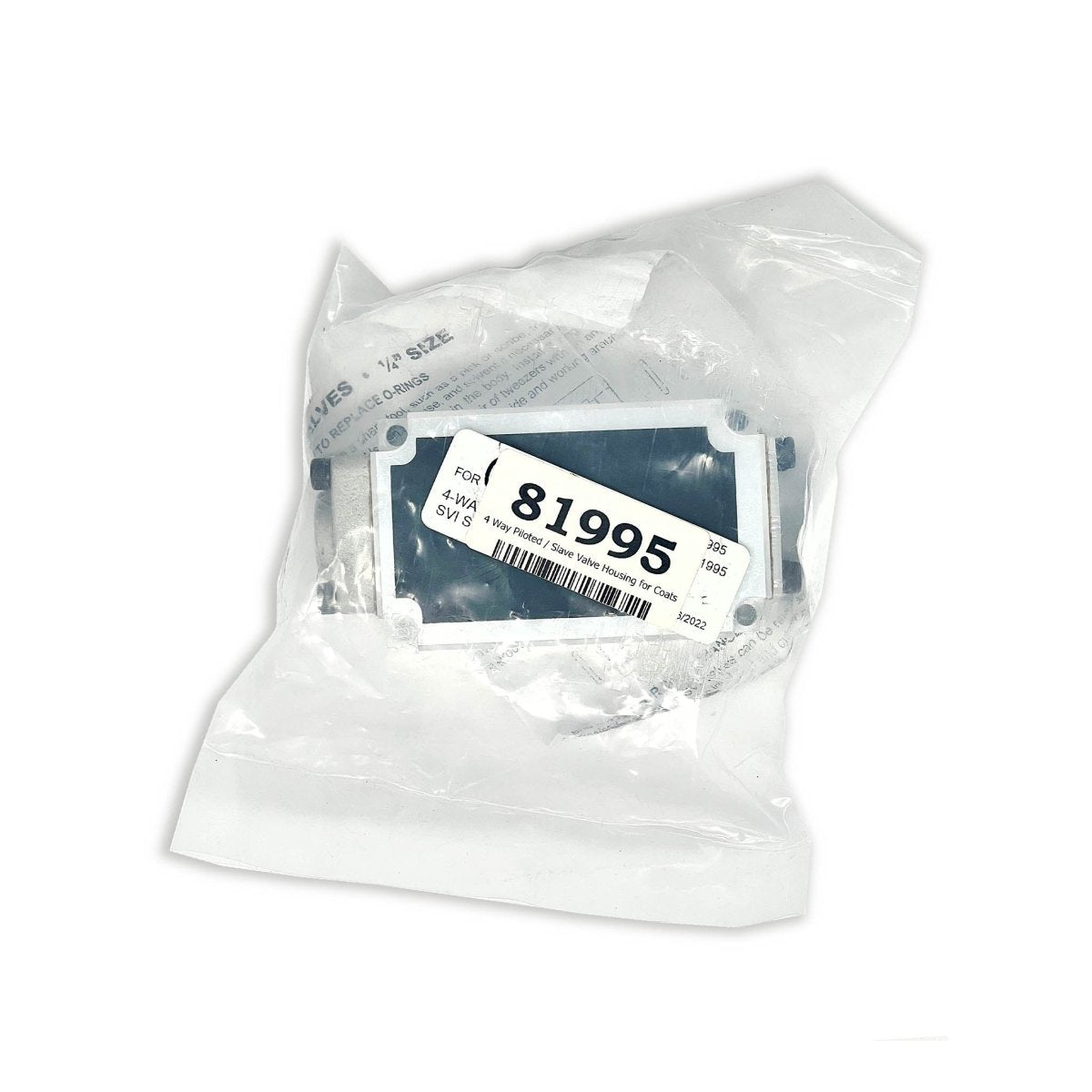 MT-RSR 81995 4-Way Piloted/Slave Valve Housing, For Coats Tire Changers