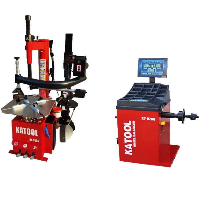 Katool KT-T835 + KT-B760 – Tire Changer + Wheel Balancer (Combo)