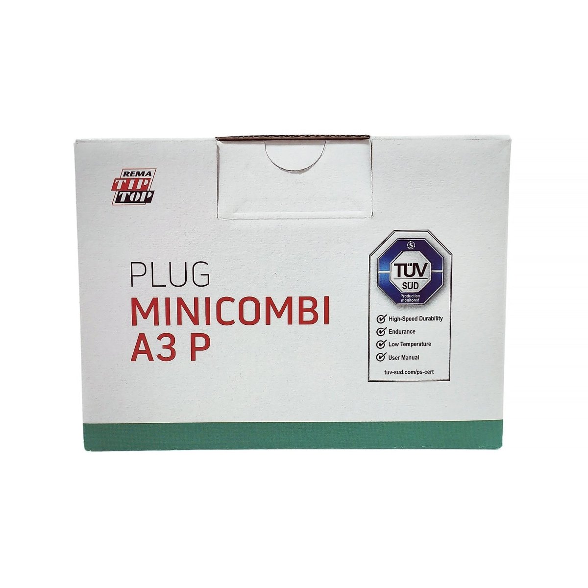 REMA REM-A-3 Combi-Unit Tire Repair Plug-Patch, Universal, Lead Wire, 1/8" Stem, 15/16" Round Patch (Box of 50)