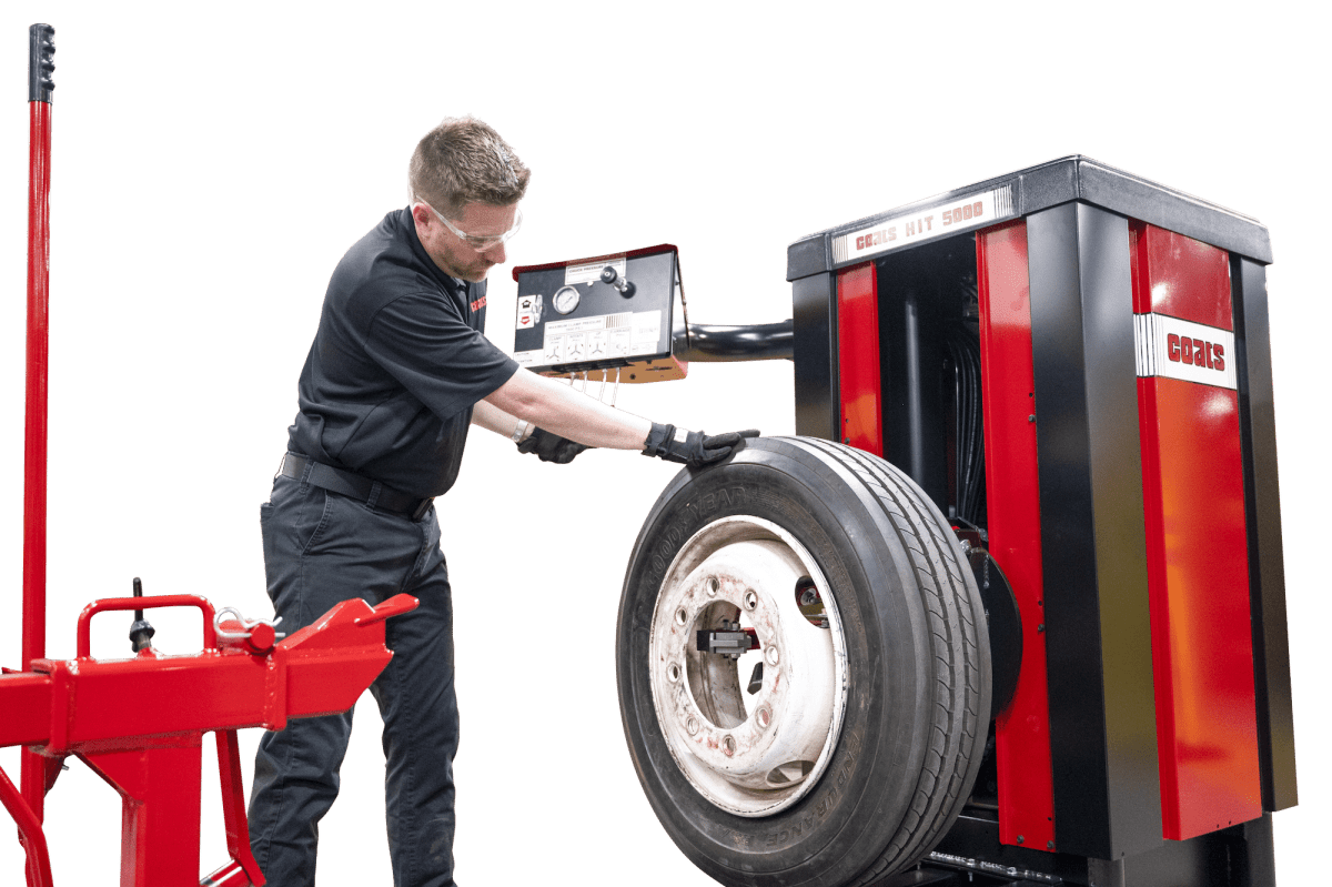 Coats HIT 5000 Heavy Duty Truck & Agricultural Tire Changer