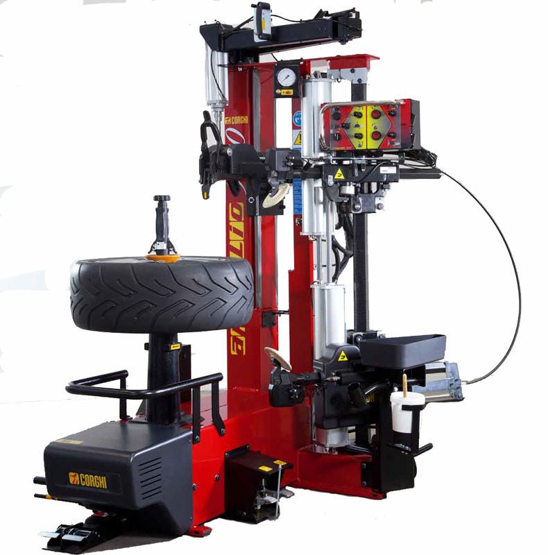 CORGHI AM5000 Artiglio 5000 Touchless Electric Tire Changer with BPT Helper Assist Arm