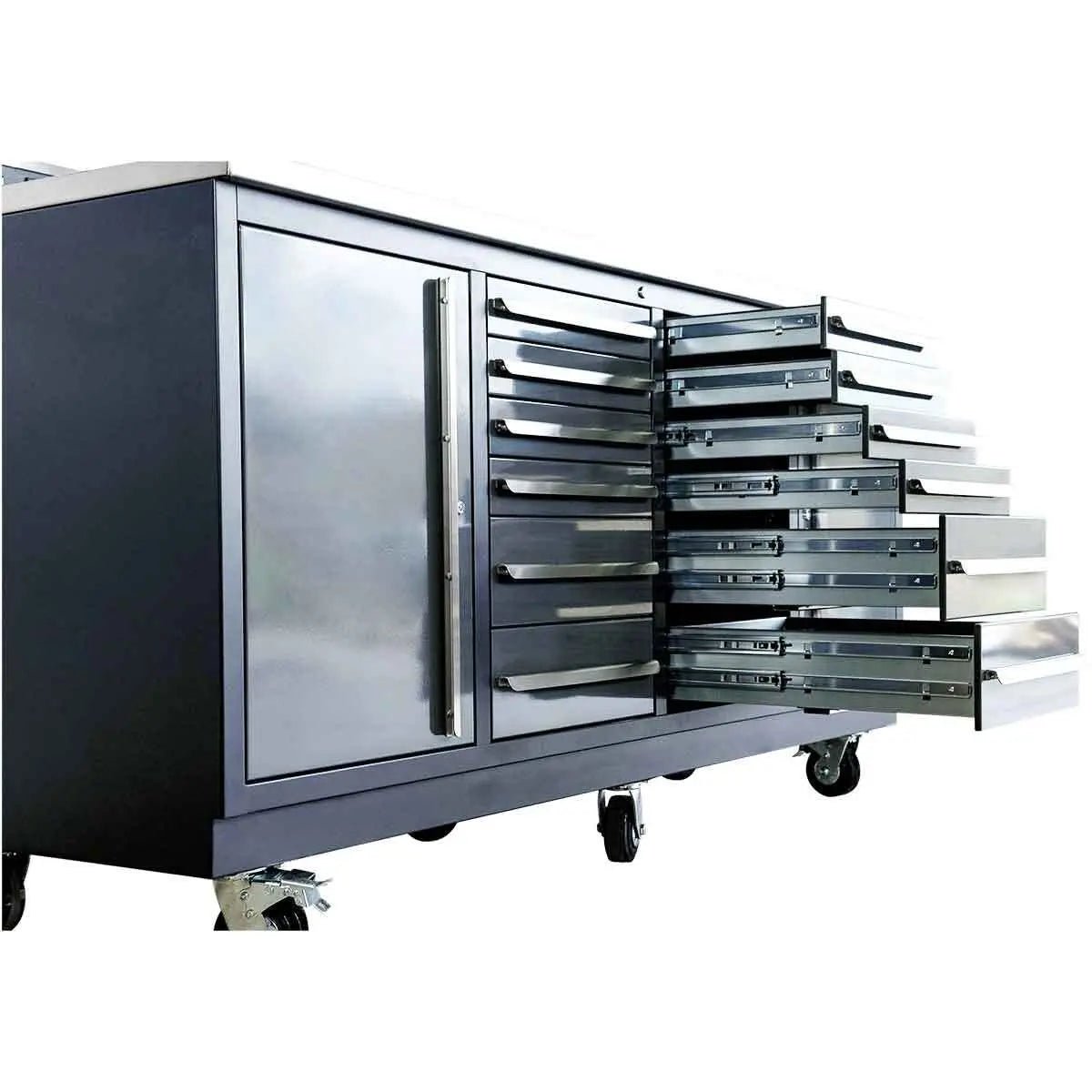 Dragonfire Pro Series 12 Drawer 7FT Workbench