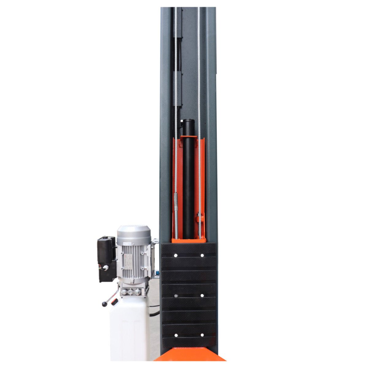 Stratus 2 Post Pro Asymmetric & Symmetric Vehicle Lift, 10,000 lbs Capacity, Clear Floor, Direct Drive, Single Point Manual Release, SAE-C10P