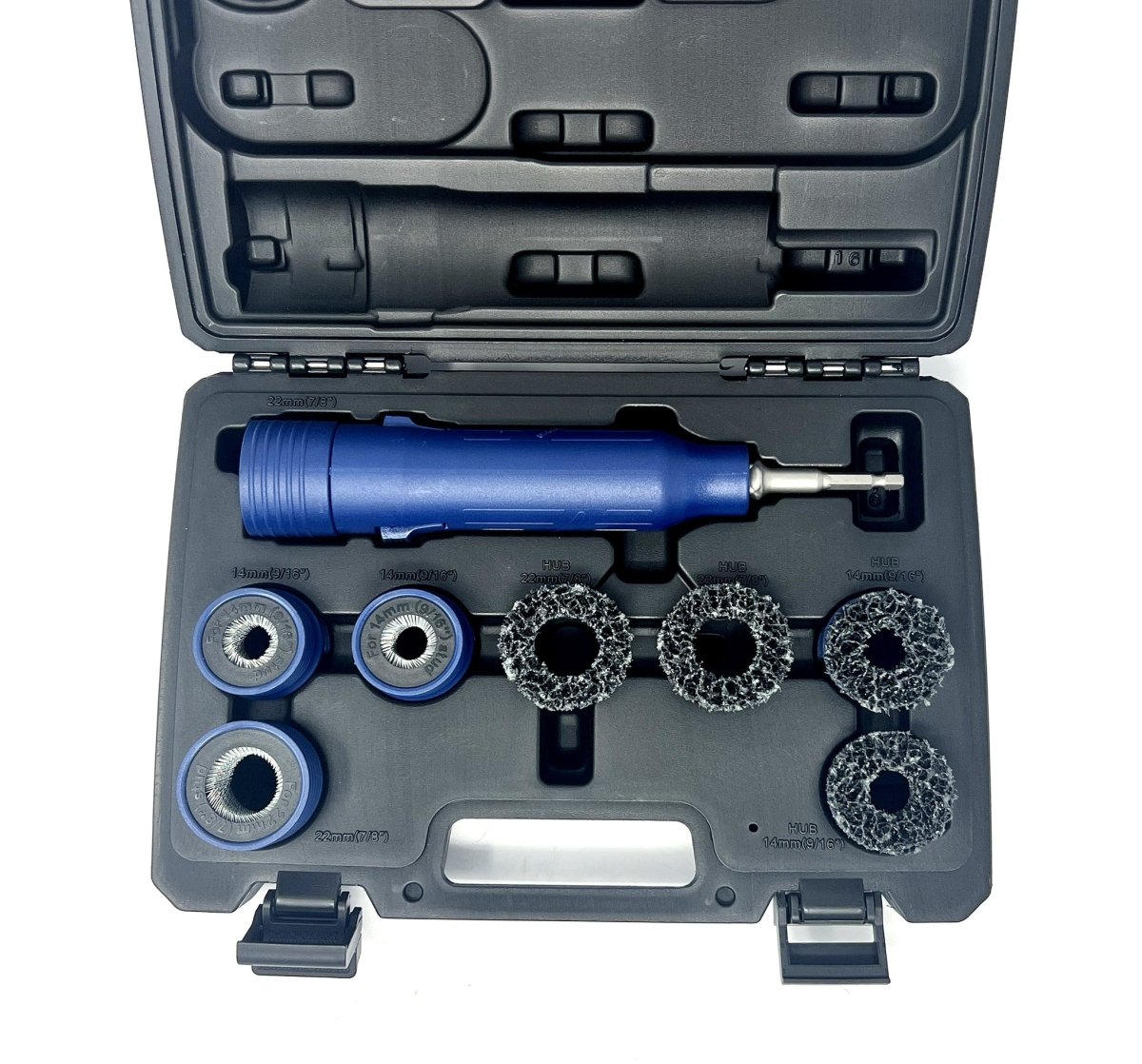 MT-RSR Cal-16 Stud/Hub Brush Kit, Professional Cleaning Set