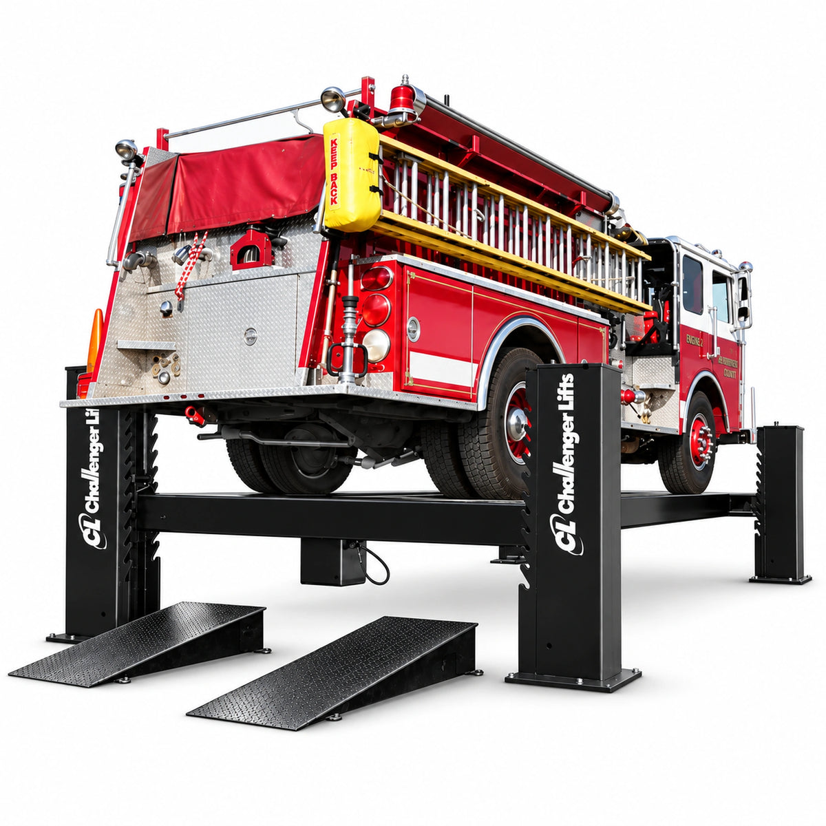 Challenger 44040E 4 Post Lift 40000 lb Chain Drive