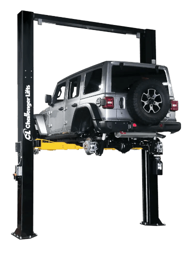 CHALLENGER LIFTS CL12A-2 Auto Lift, 2-Post 1Ph, 2ft Extension