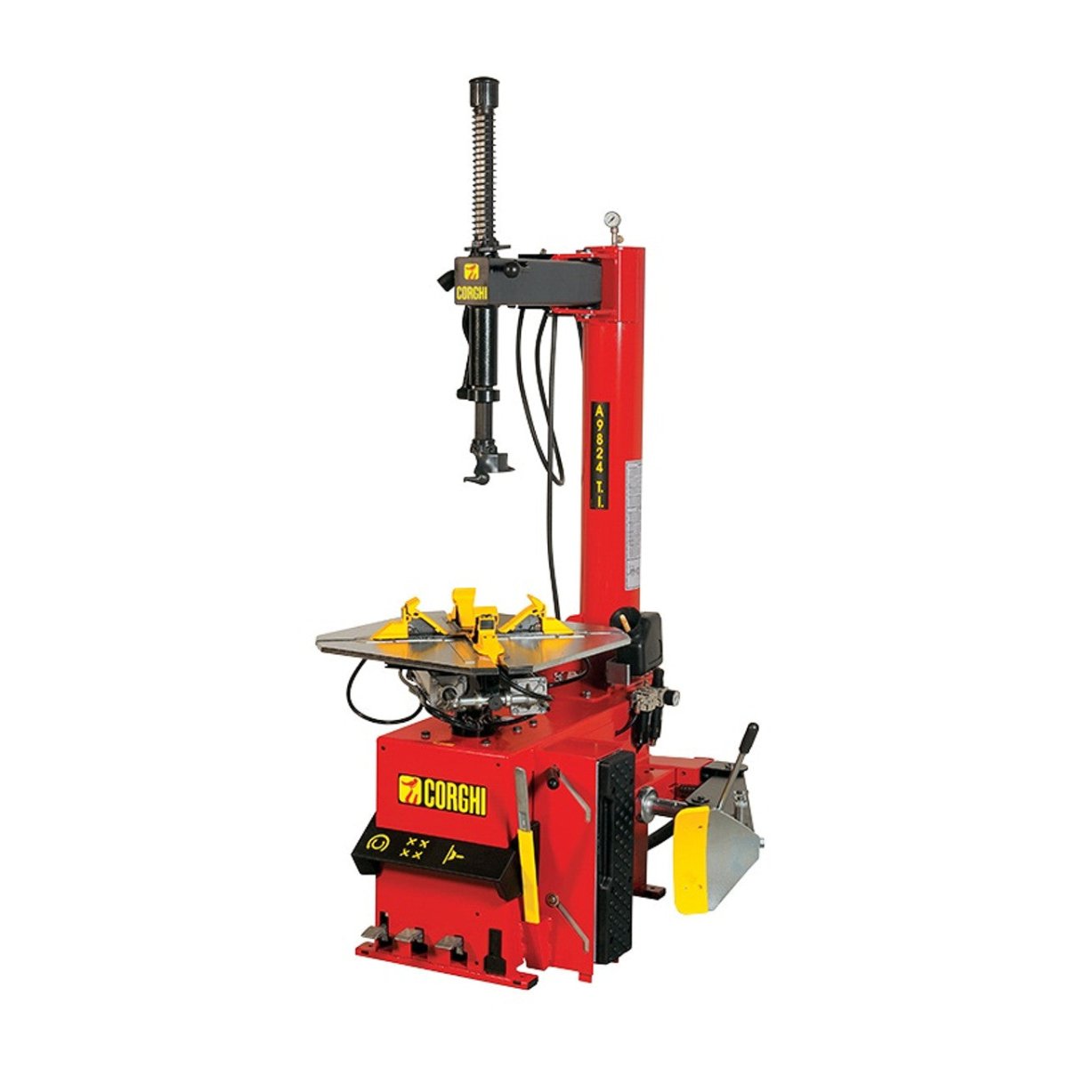 CORGHI A9824TI Swing Arm Tire Changer, Choose Electric or Air Motor