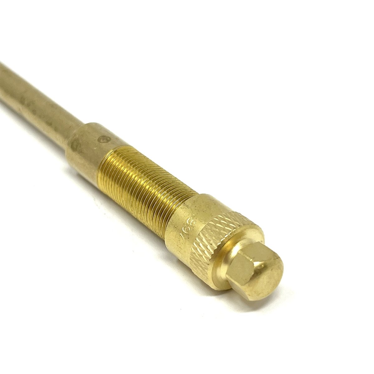 DILL DILL-VS9806USA Large Bore Swivel Stem Valve, 90° Bend, 6" Length, Made in USA